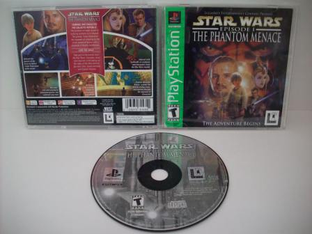 Star Wars Episode 1: The Phantom Menace - PS1 Game